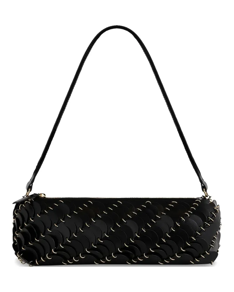 Paco Rabanne Verzierte Schultertasche - Schwarz Schwarz