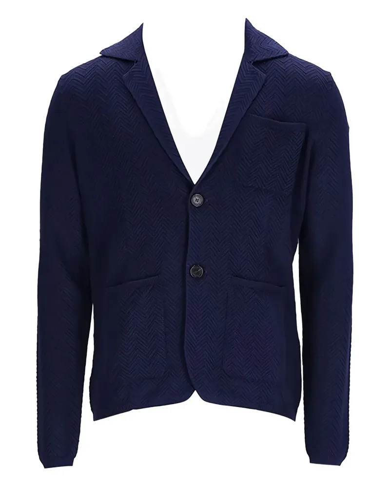 Missoni Sakko mit Zickzackmuster - Blau Blau