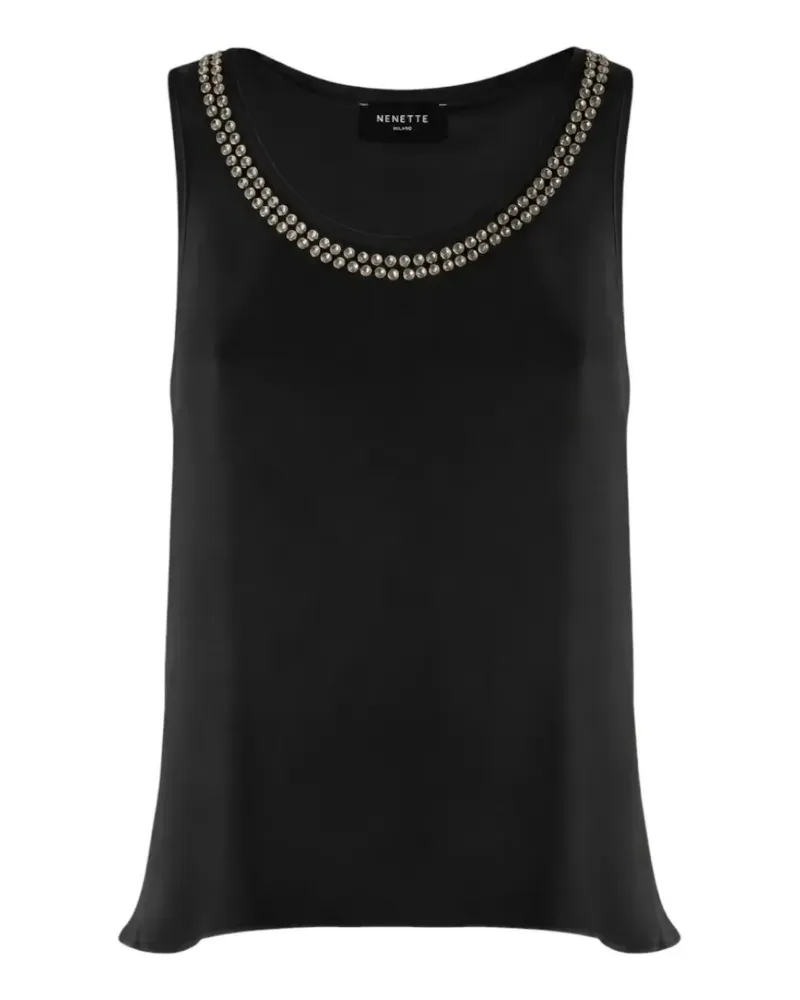 NENETTE Verziertes Top - Schwarz Schwarz