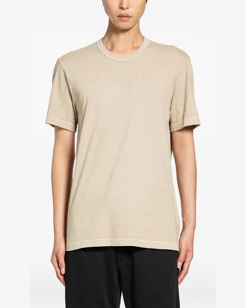 James Perse T-Shirt mit rundem Ausschnitt - Nude Nude