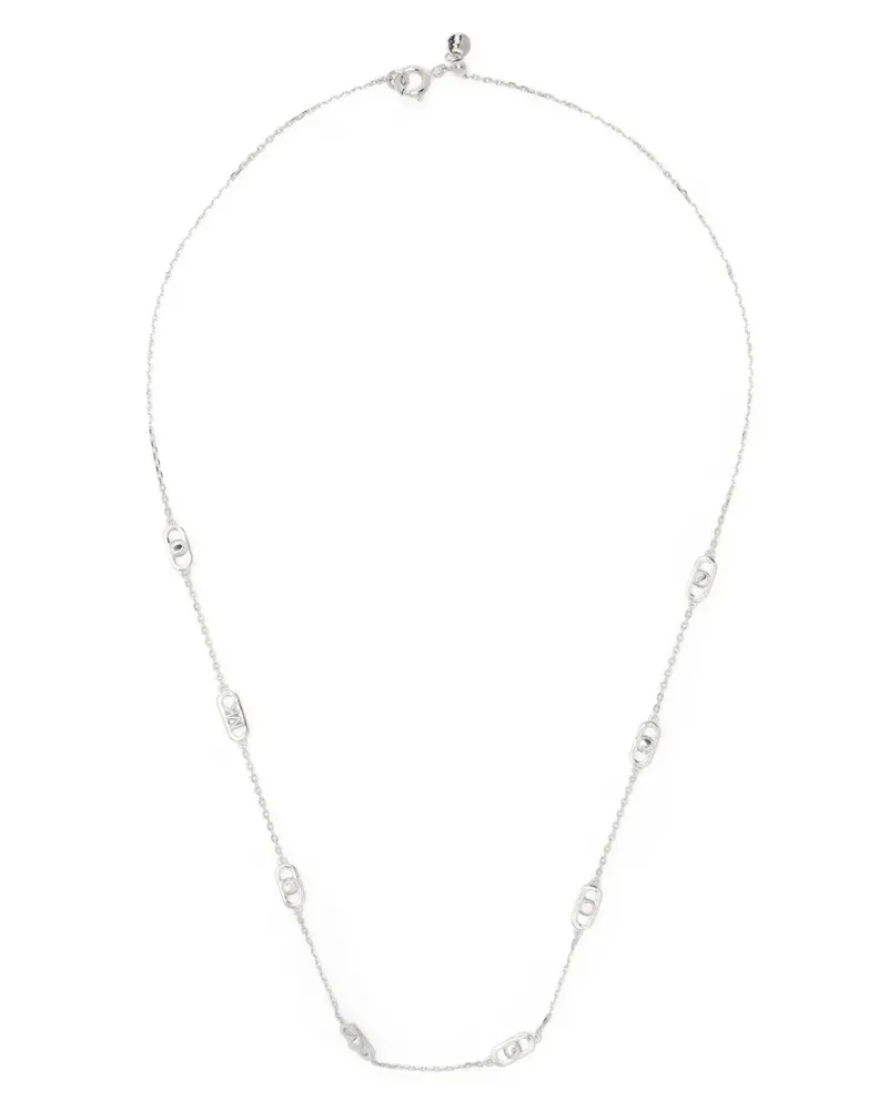 Michael Kors Kleine Astor Halskette - Silber Silber