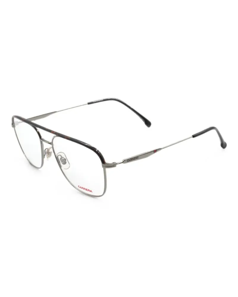 Carrera Pilotenbrille mit Logo-Gravur - Braun Braun