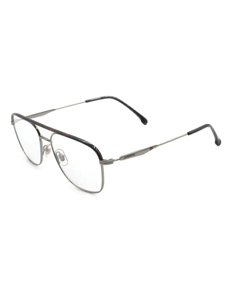 Carrera Pilotenbrille mit Logo-Gravur - Braun Braun