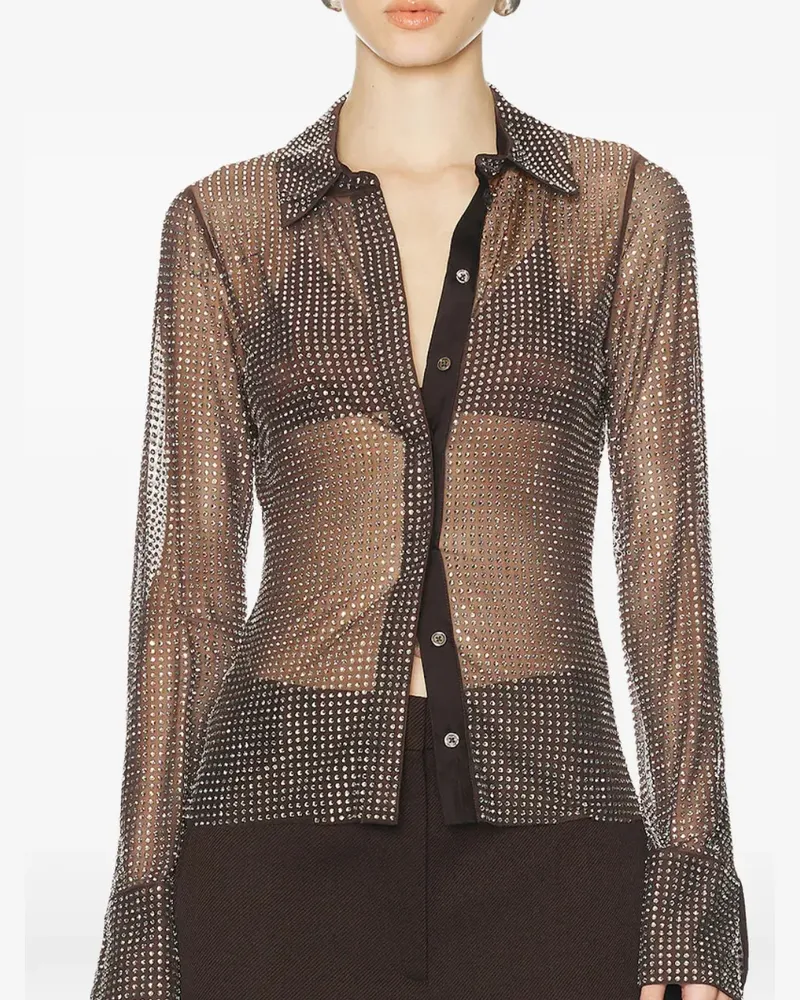 Monse embellished shirt - Braun Braun