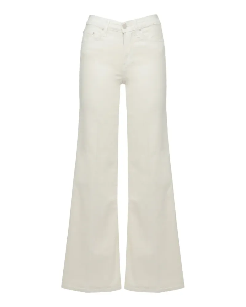 Mother The Twister Sneak corduroy trousers - Weiß Weiß