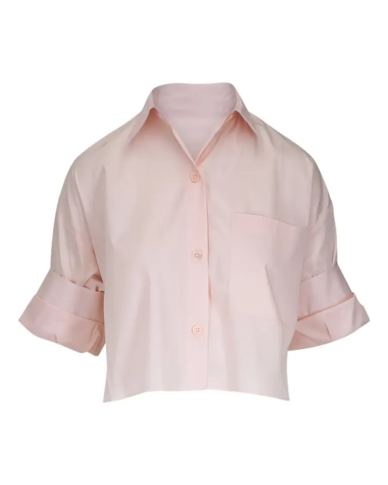 TWP cuffed blouse - Rosa Rosa