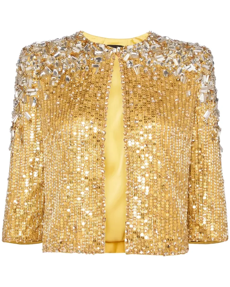 Jenny Packham Gaia Jacke - Gold Gold