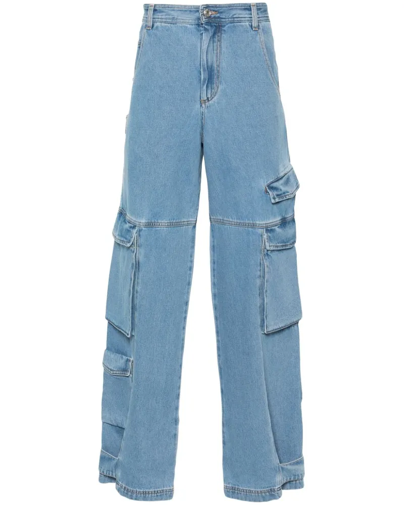 GCDS Ultracargo Jeans - Blau Blau