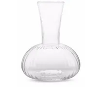 Wasserkaraffe aus Murano-Glas 25cm - Weiß
