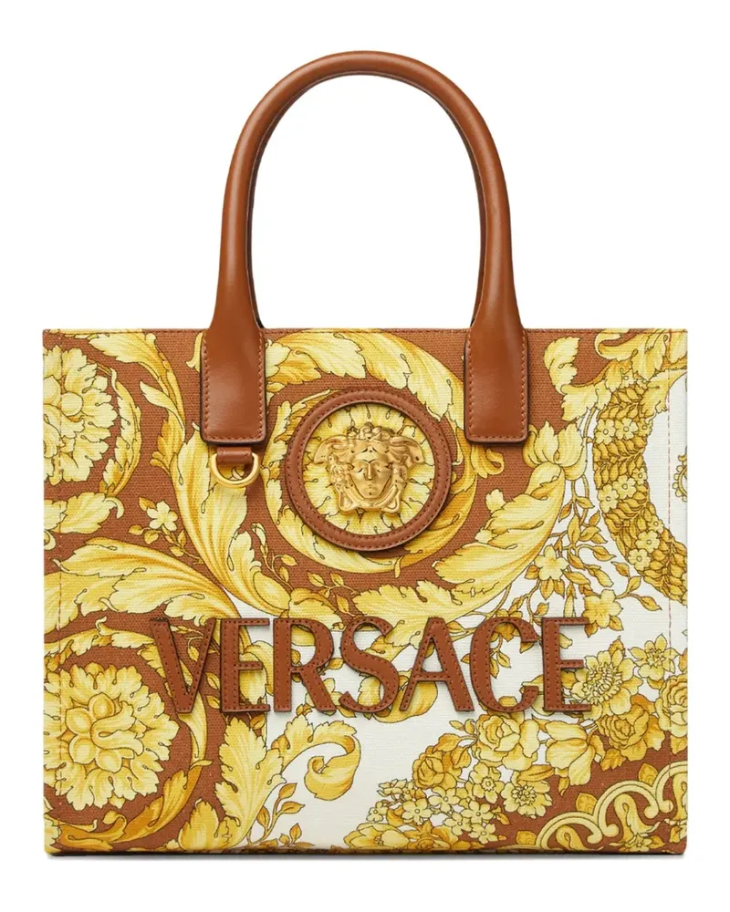 Versace Barocco La Medusa Tote Bag - Gelb Gelb