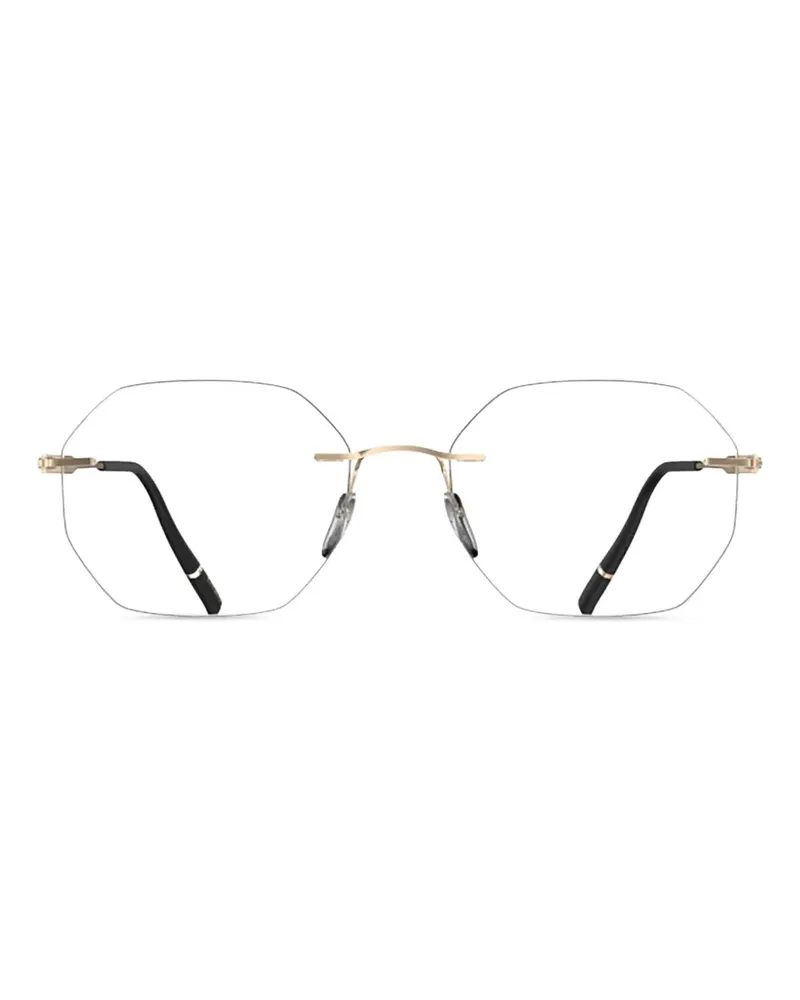 Silhouette Geometrische The Timeless Visionary Brille - Gold Gold
