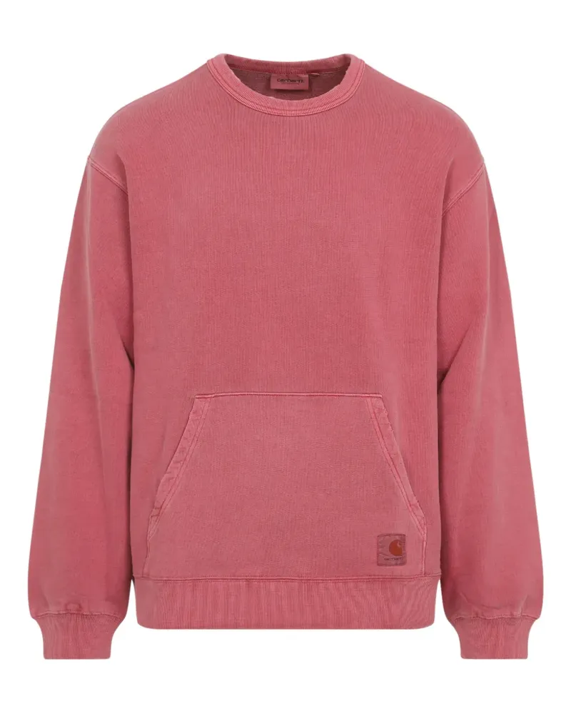 Carhartt WIP Torion pocket logo-patch sweatshirt - Rosa Rosa