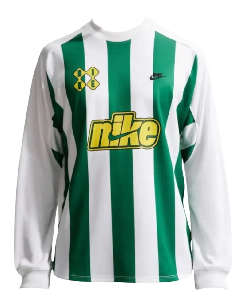 Nike Sportswear Club striped top - Weiß Weiß