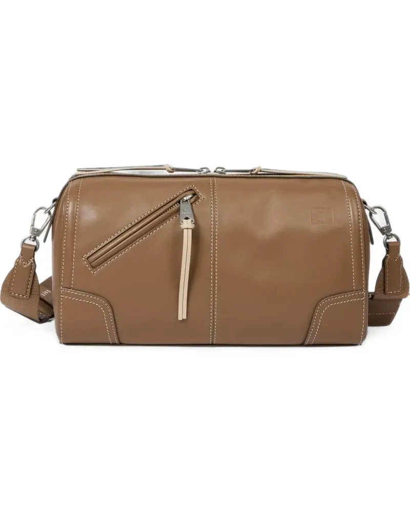 Paul Smith Schultertasche mit Reißverschluss - Nude Nude