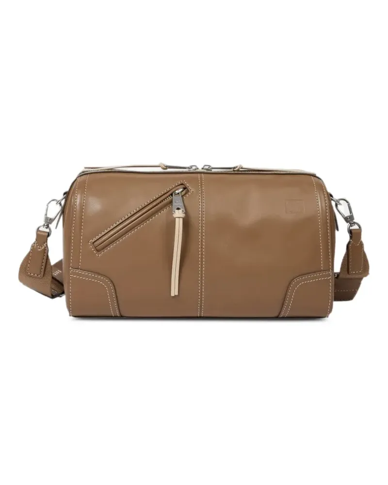 Paul Smith Schultertasche mit Reißverschluss - Nude Nude