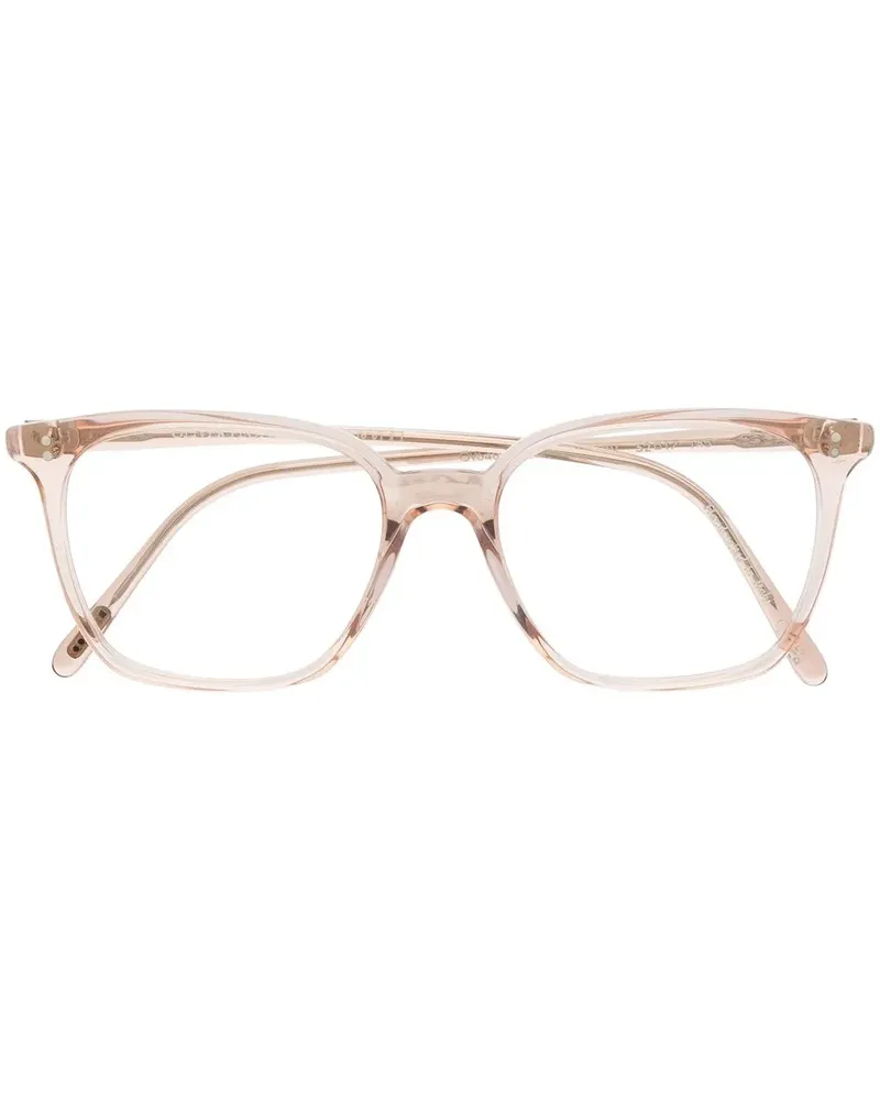 Oliver Peoples Rasey Brille mit eckigem Gestell - Rosa Rosa