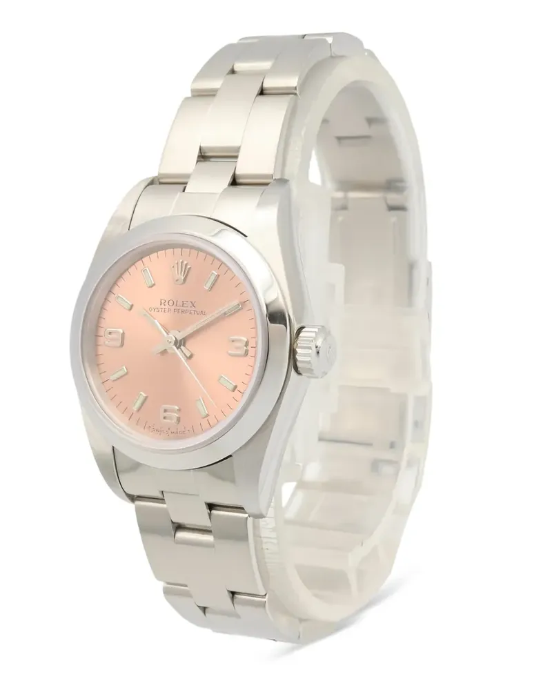 Rolex 2010s Perpetual Date Armbanduhr 25mm - Rosa Rosa