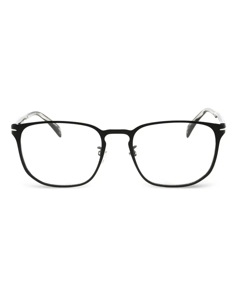 EYEWEAR by DAVID BECKHAM Brille mit eckigem Gestell - Schwarz Schwarz