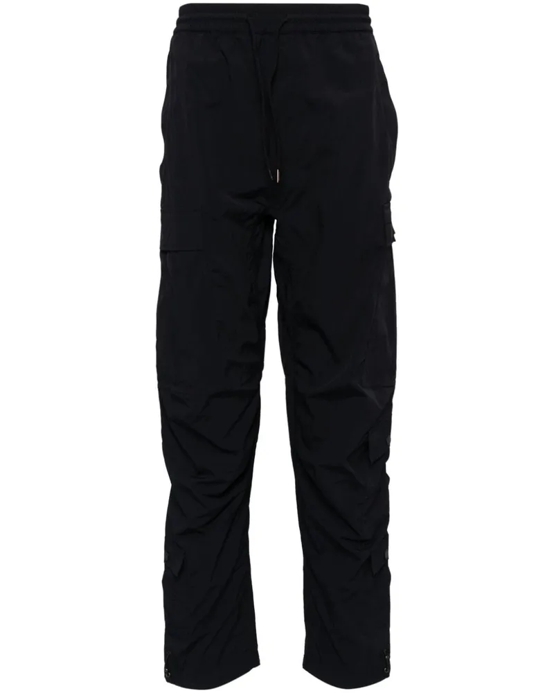 maharishi Cargohose mit geradem Bein Schwarz