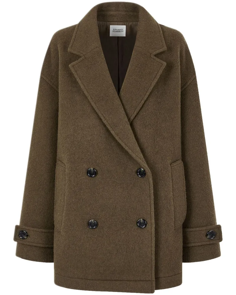 STUDIO TOMBOY Klassische Cabanjacke - Braun Braun