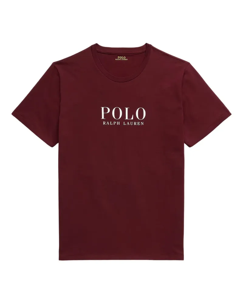 Ralph Lauren T-Shirt mit Logo-Print - Rot Rot