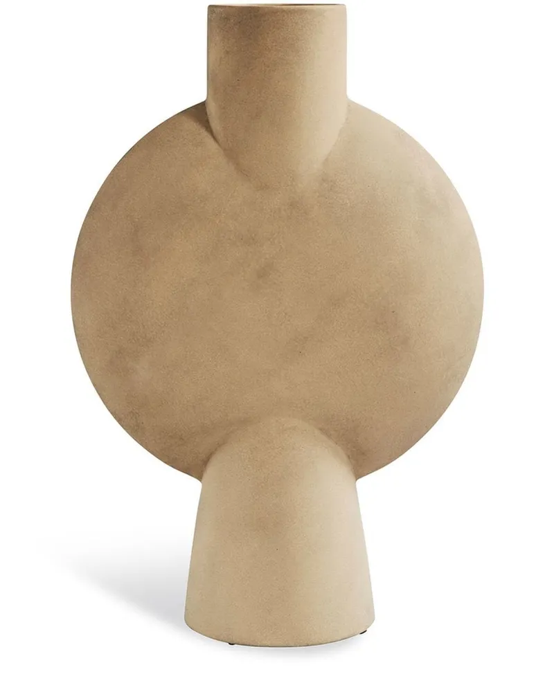 Sphere Bubl Hexa Vase - Nude