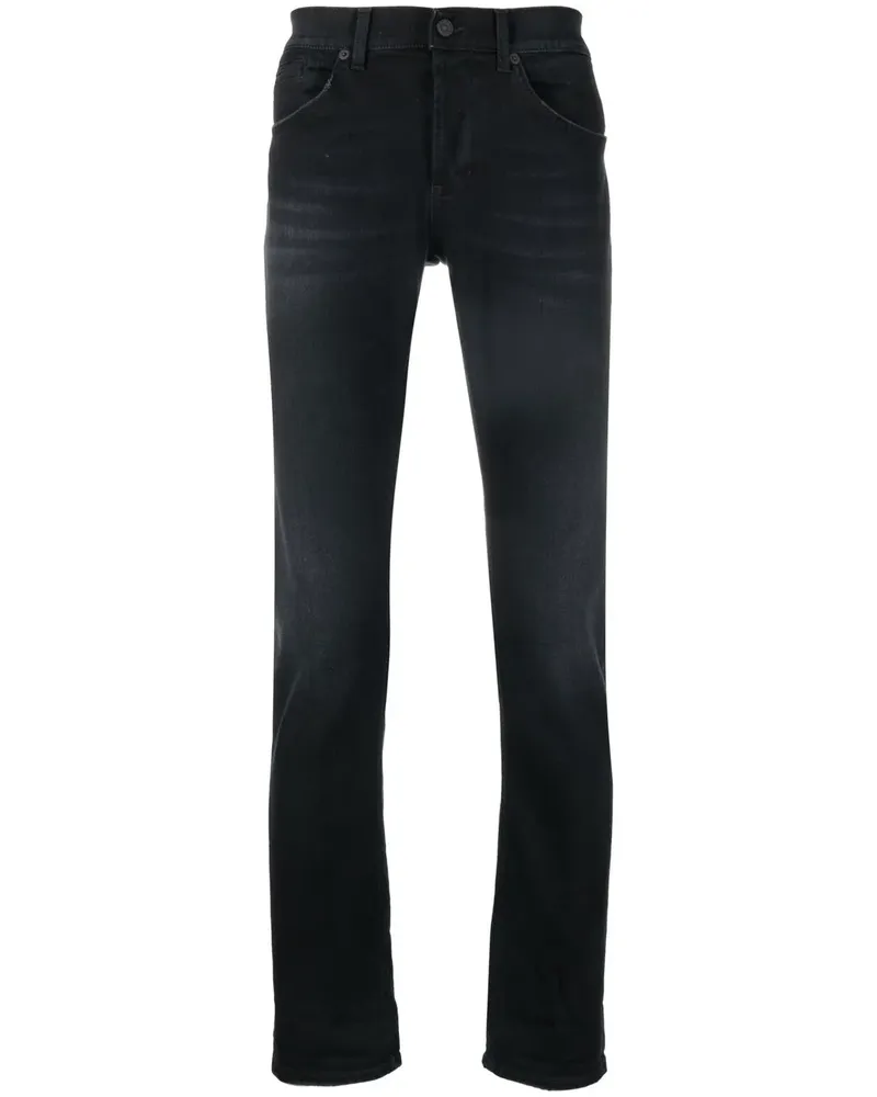 Dondup Jeans mit schmalem Schnitt - Schwarz Schwarz