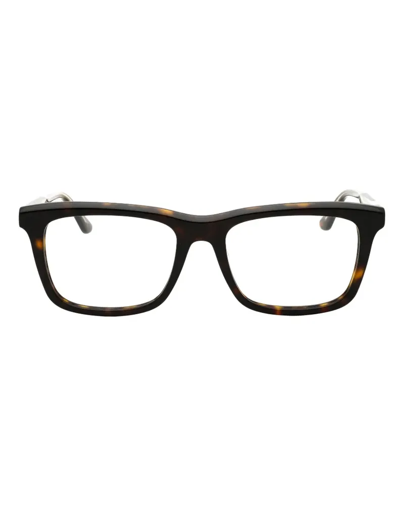 Calvin Klein Brille mit eckigem Gestell - Braun Braun