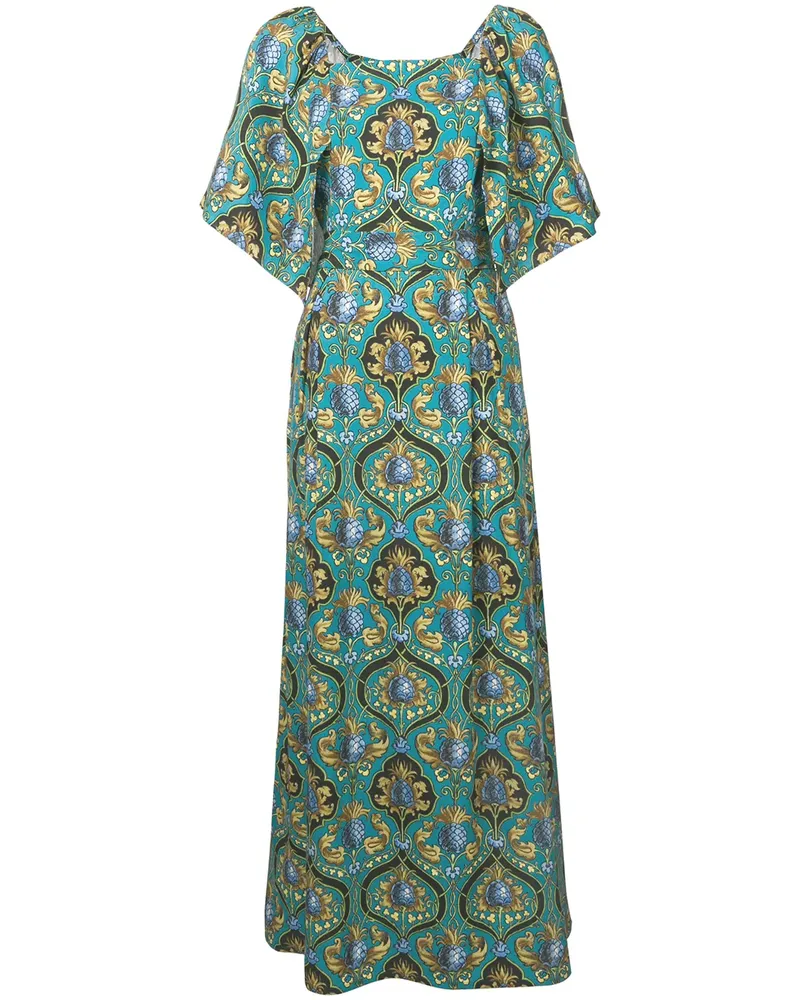 La DoubleJ Kleid mit geometrischem Print - Blau Blau