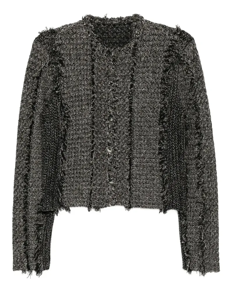 JNBY Klassischer Cropped-Cardigan - Schwarz Schwarz