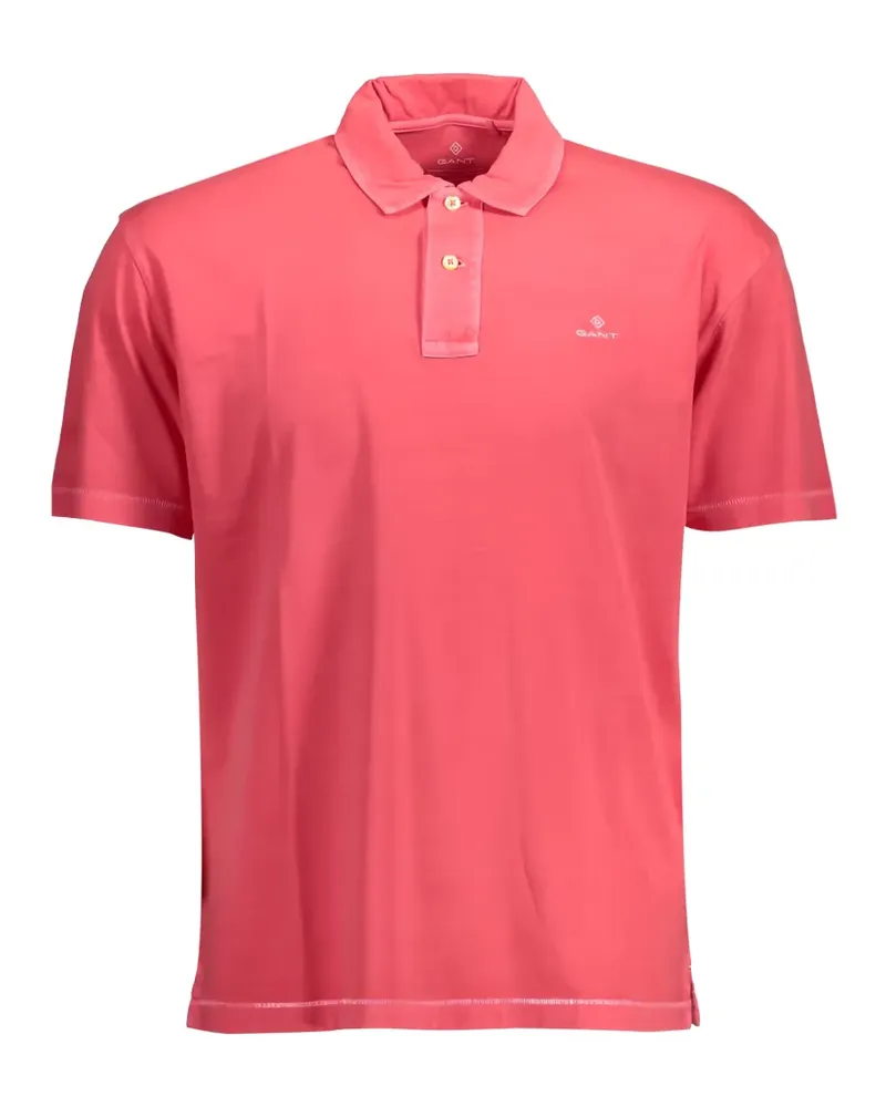 Gant Poloshirt mit Logo-Stickerei - Rot Rot