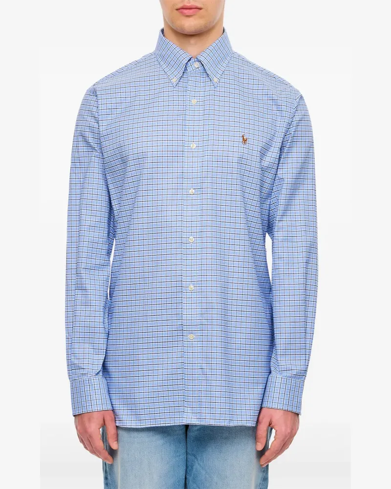 Ralph Lauren Kariertes Hemd - Blau Blau