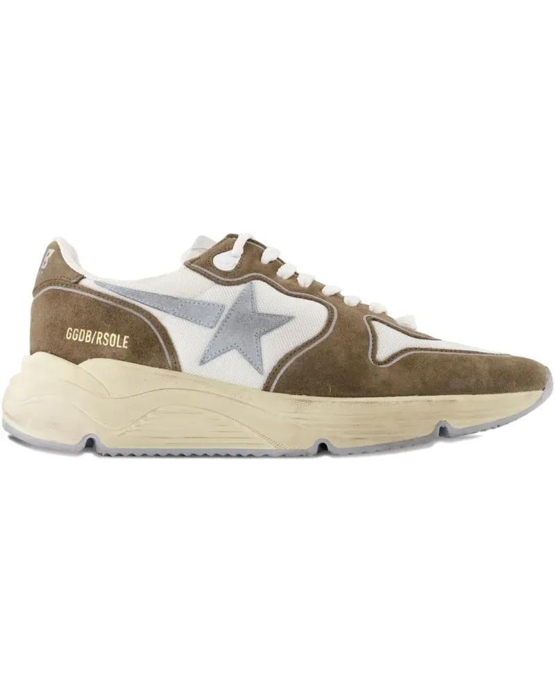 Golden Goose Sneakers aus Kalbsleder mit Sterndetail - Braun Braun