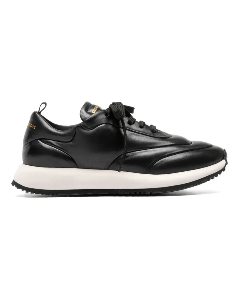 Officine Creative Italia Solstice 101 leather sneakers - Schwarz Schwarz