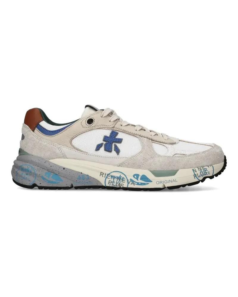 Premiata Mase panelled sneakers - Weiß Weiß