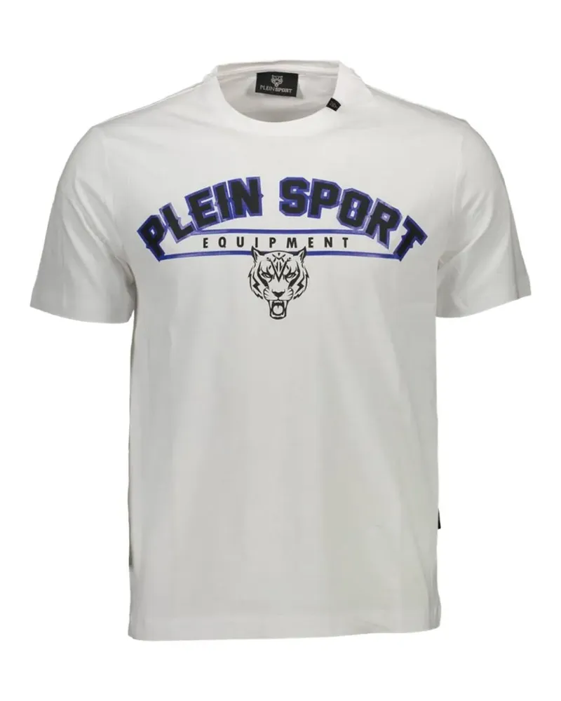 Philipp Plein tiger-head logo-print T-shirt - Weiß Weiß