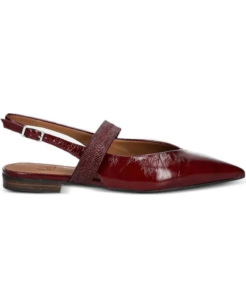 Billi Bi Spitze Slingback-Pumps - Rot Rot