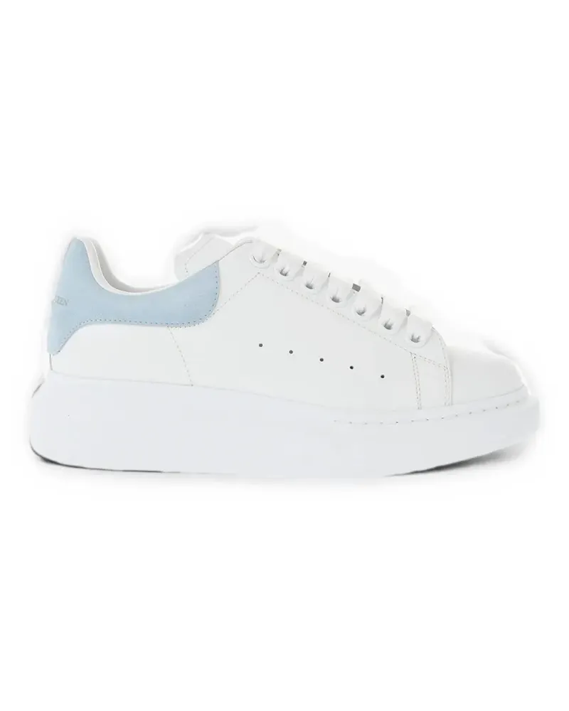 Alexander McQueen Larry Sneakers mit Kontrastdetail - Weiß Weiß