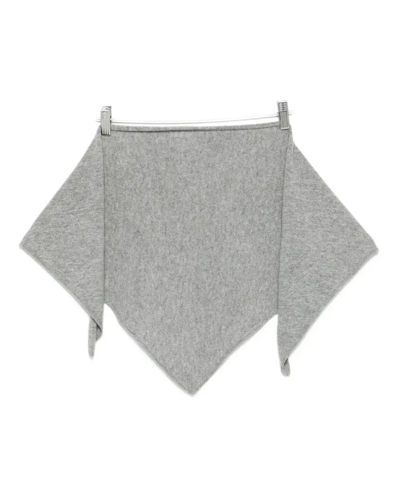 ALLUDE cashmere scarf - Grau Grau