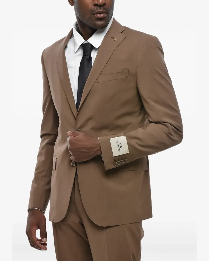 Corneliani single-breasted suit - Braun Braun