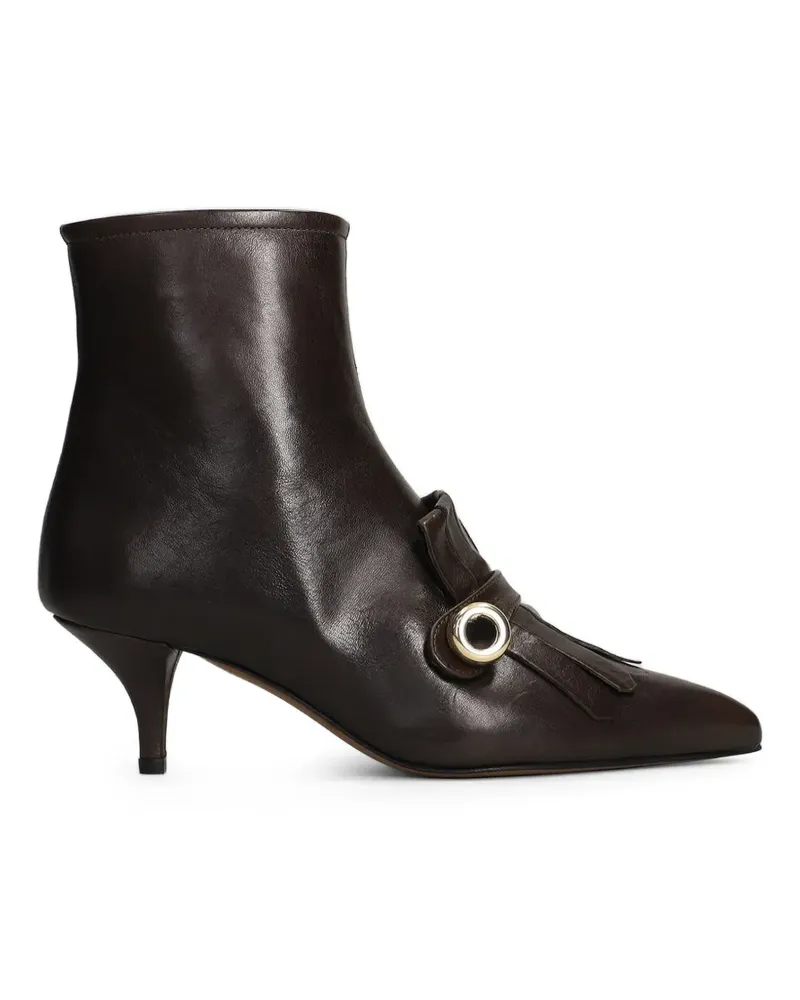 FESTA Milano Schnürstiefel mit Zierlasche - Braun Braun