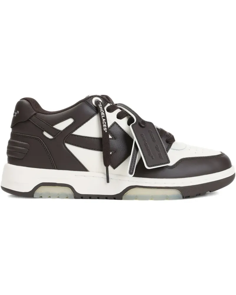 OFF-WHITE Our of Office Sneakers mit Pfeil-Patch - Braun Braun