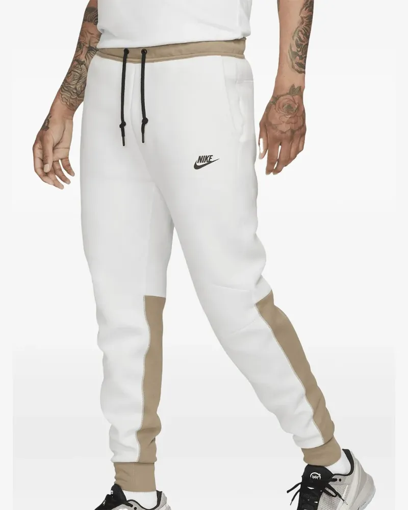 Nike Sportswear Tech Fleece "Summit White/Khaki/Black" Jogginghose - Weiß Weiß