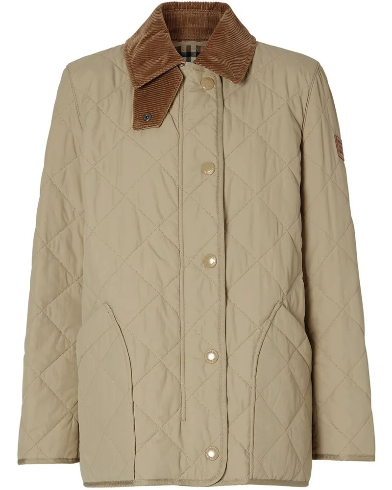 Burberry Klassische Steppjacke - Nude Nude