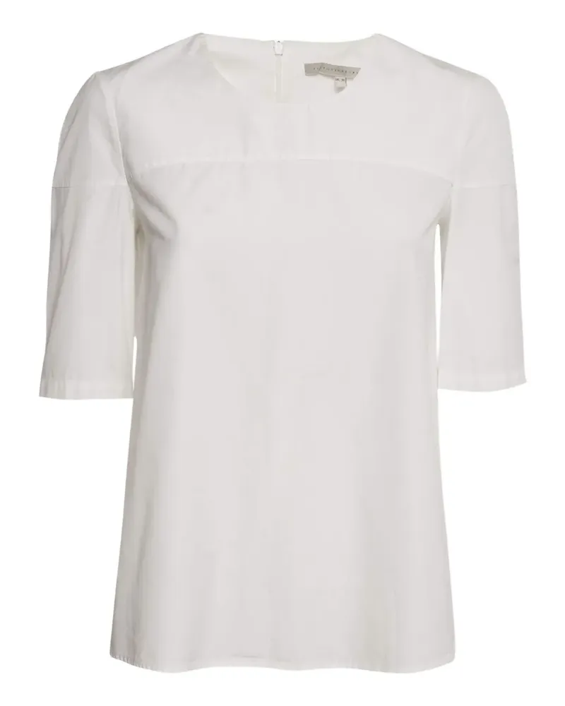 Victoria Beckham Bluse aus Baumwolle - Weiß Weiß