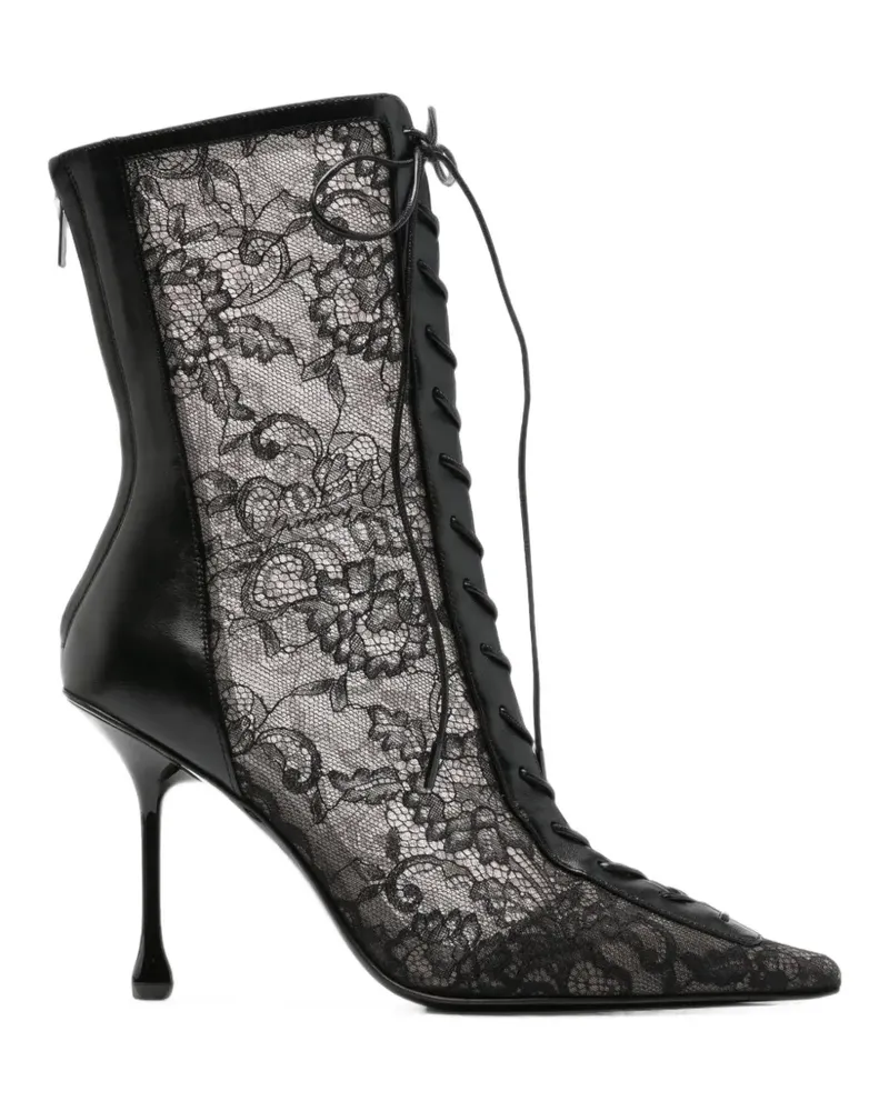 Jimmy Choo Scarlett lace-up heeled boots - Schwarz Schwarz
