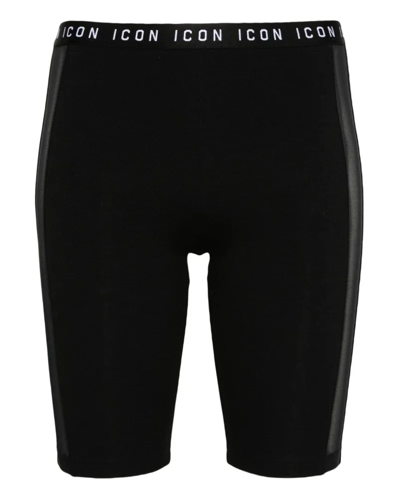 Dsquared2 Icon Radlerhose - Schwarz Schwarz