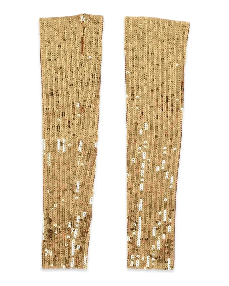 Dsquared2 Stulpen mit Pailletten - Gold Gold