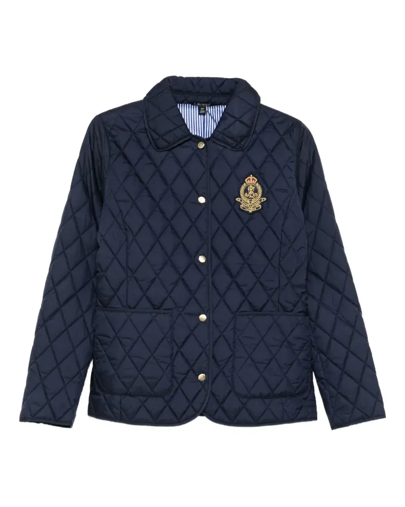 Ralph Lauren quilted emblem jacket - Blau Blau