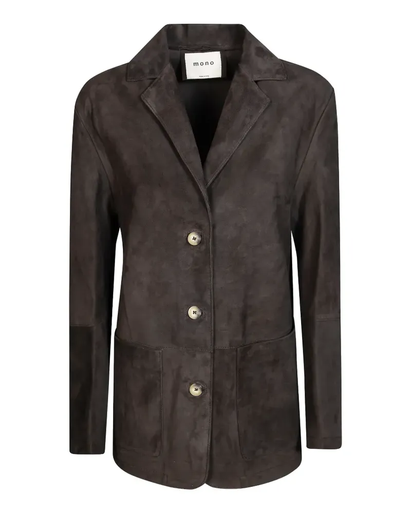 Mono suede jacket - Braun Braun